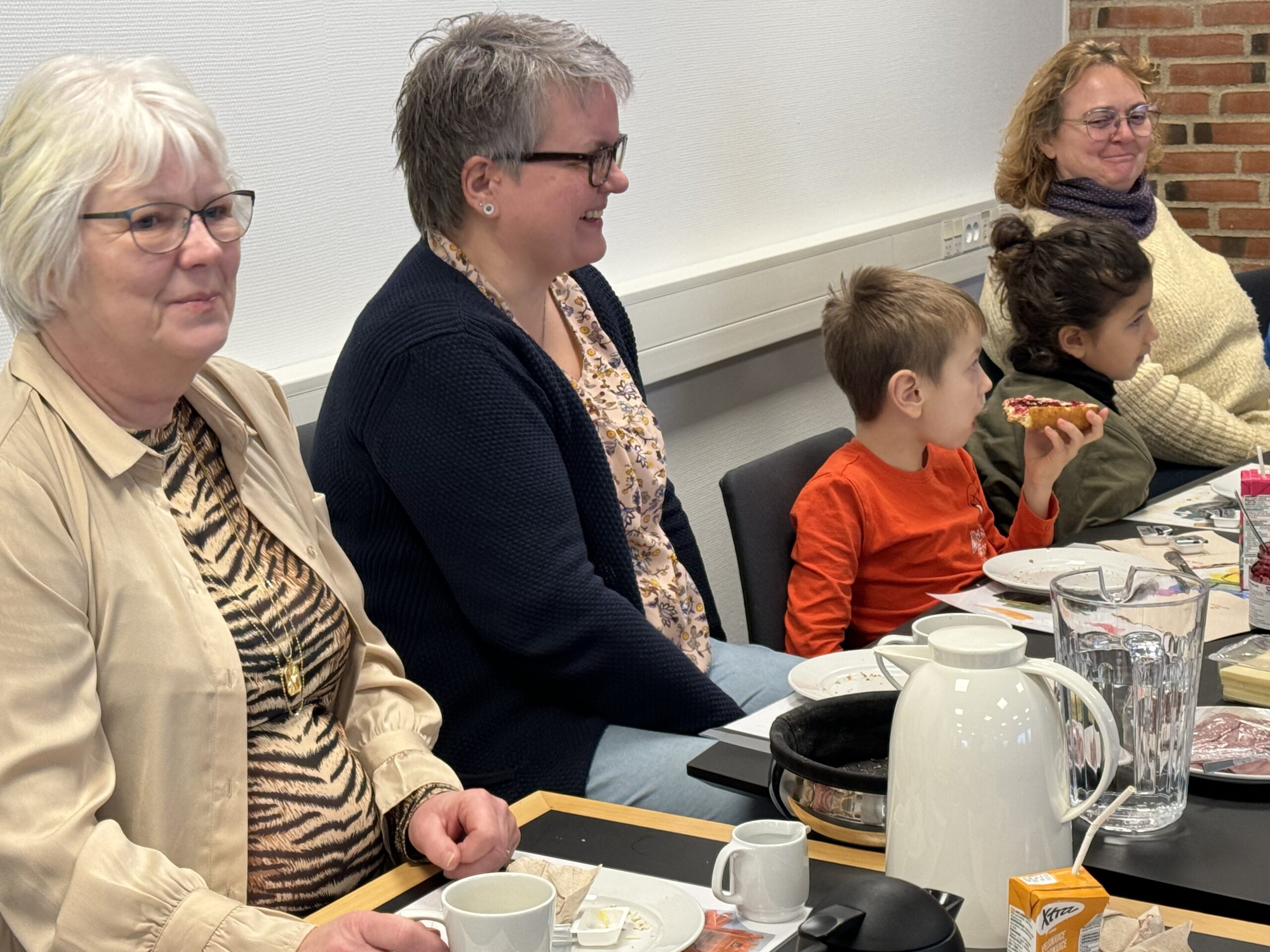 Adopteret 1. klasse spredte smil og glæde hos medarbejderne